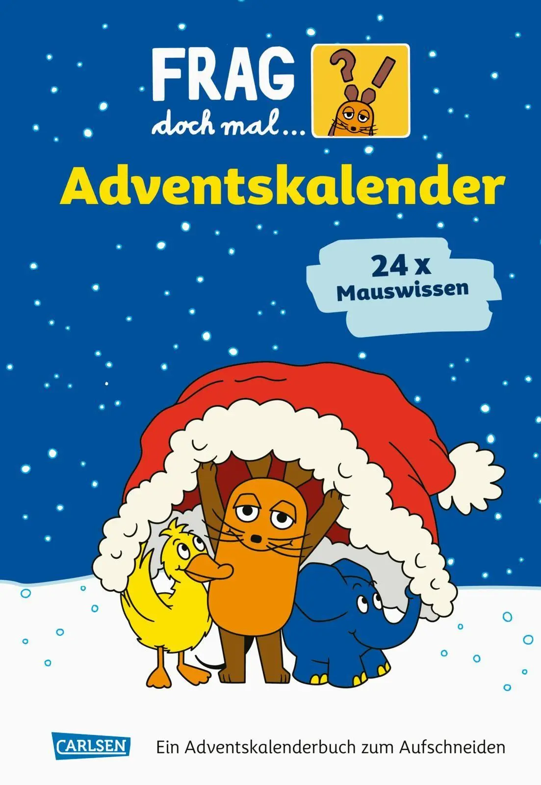 Cover: 9783830322054 | Frag doch mal ... die Maus: Der Adventskalender 2026 | Lappan Verlag