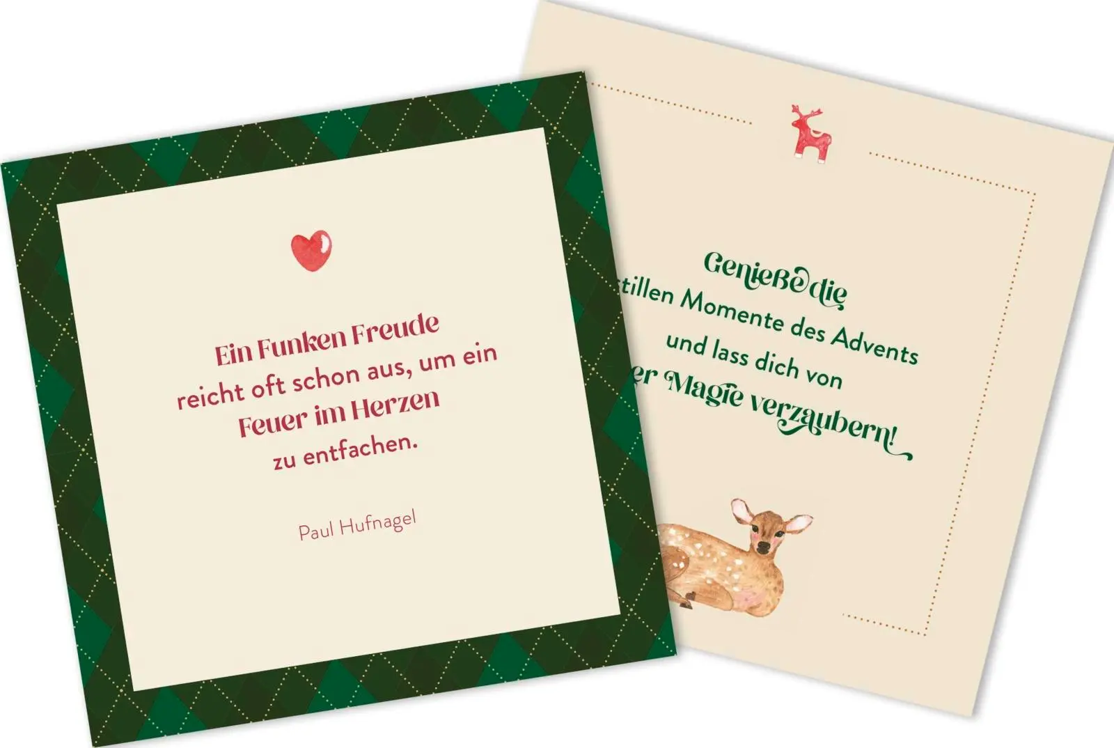 Bild: 4036442012154 | 24 Herzenswünsche für den Advent | Groh Verlag | Kalender | 48 S.