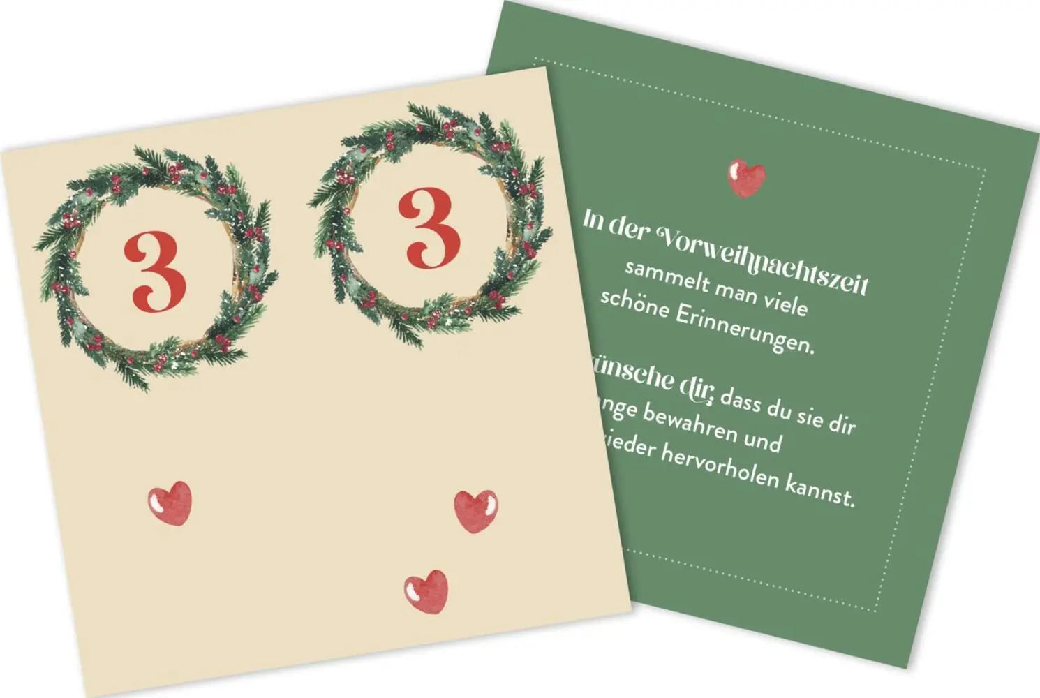 Bild: 4036442012154 | 24 Herzenswünsche für den Advent | Groh Verlag | Kalender | Sonstiges
