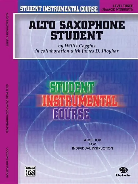 Cover: 9780757902154 | Student Inst. Course: Alto Sax Student, Level III | Coggins (u. a.)