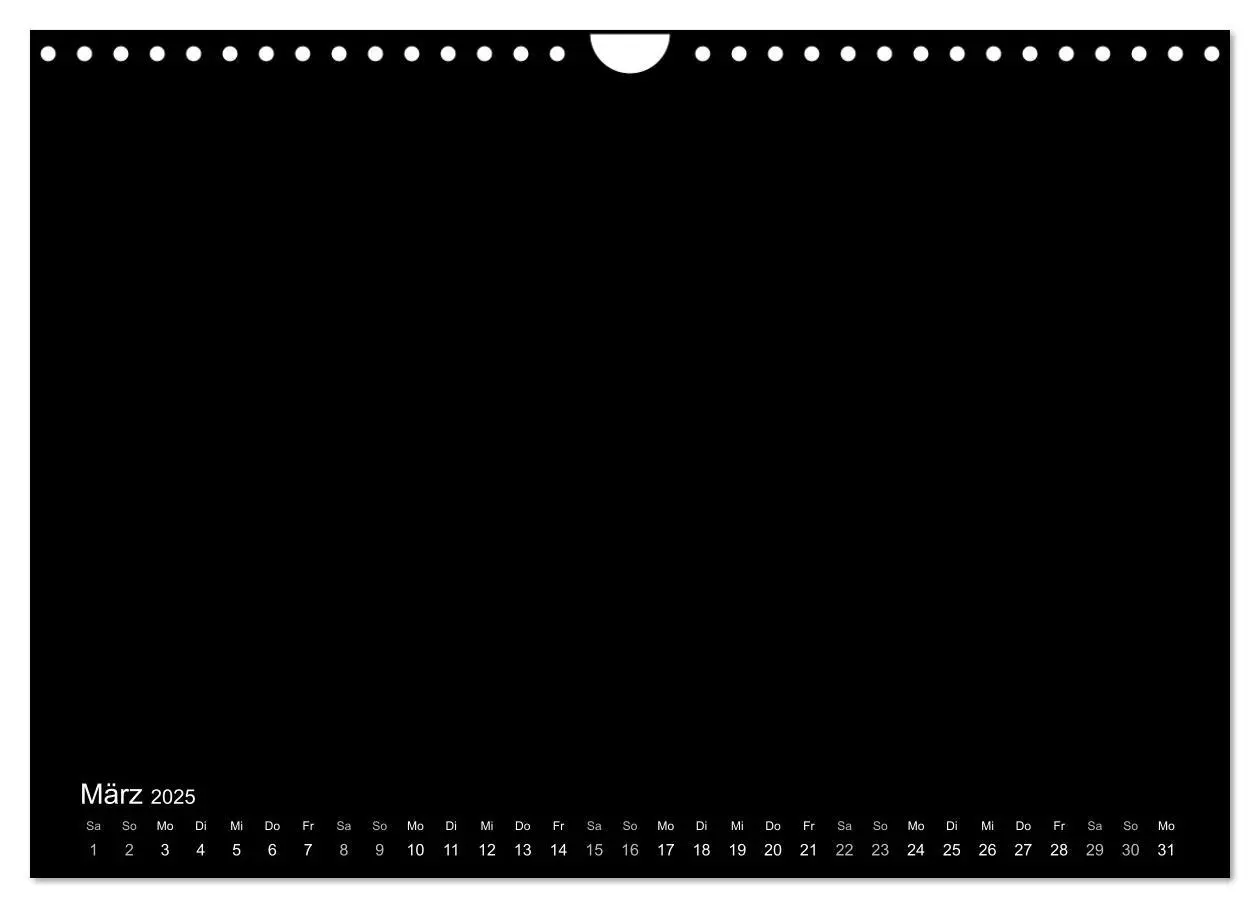 Bild: 9783435232154 | Bastelkalender: DIY Kreativ-Kalender -schwarz- (Wandkalender 2025...