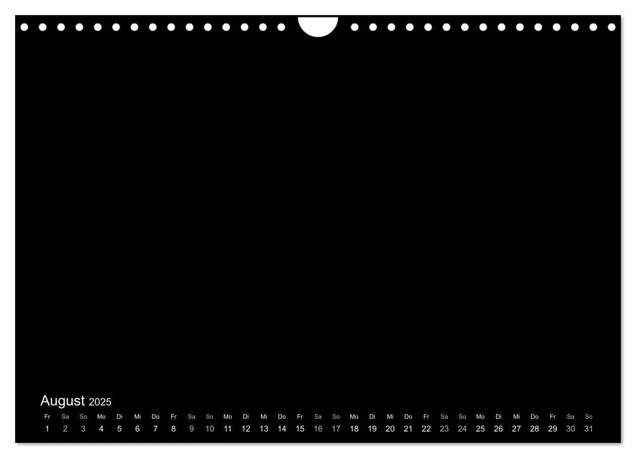 Bild: 9783435232154 | Bastelkalender: DIY Kreativ-Kalender -schwarz- (Wandkalender 2025...