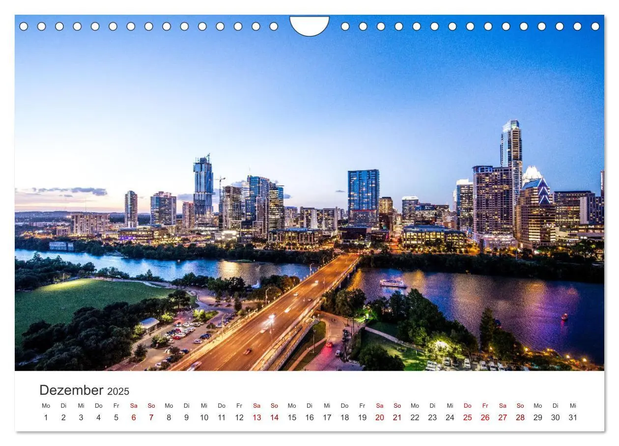 Bild: 9783457182154 | Texas - The Lone Star State (Wandkalender 2025 DIN A4 quer),...