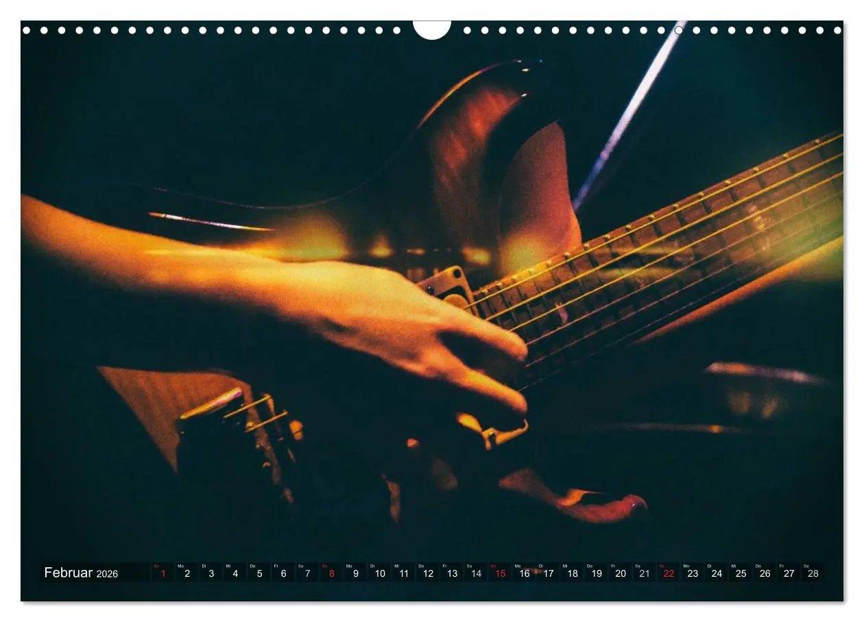 Bild: 9783516032154 | Gitarren - Live (Wandkalender 2026 DIN A3 quer), CALVENDO...
