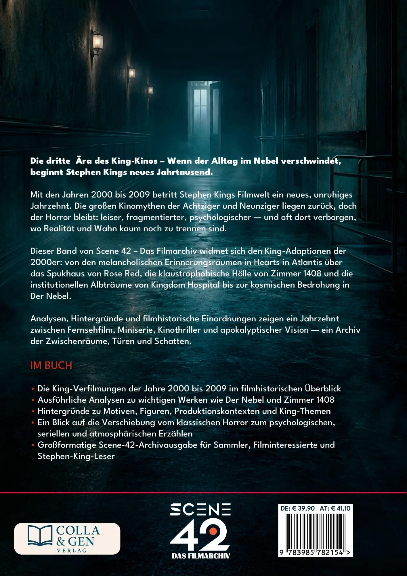 Bild: 9783985782154 | Stephen King, Band 3: Die Filme von 2000 bis 2009 (Scene 42-Das...