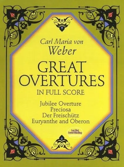 Cover: 9780486252254 | Great Overtures In Full Score | Carl Maria Von Weber | Taschenbuch