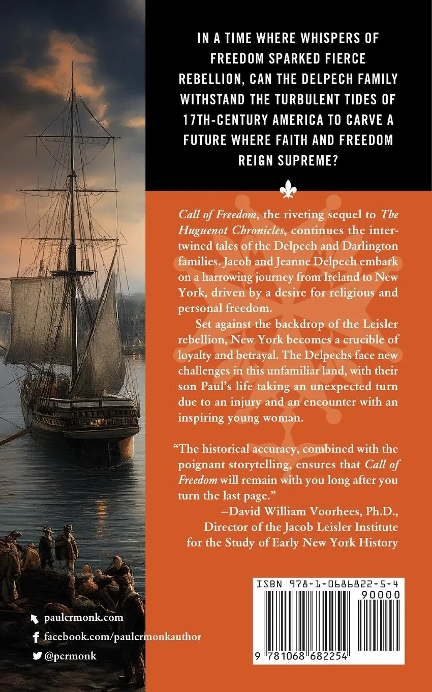 Rückseite: 9781068682254 | Call of Freedom | Paul C. R. Monk | Taschenbuch | Englisch | 2024