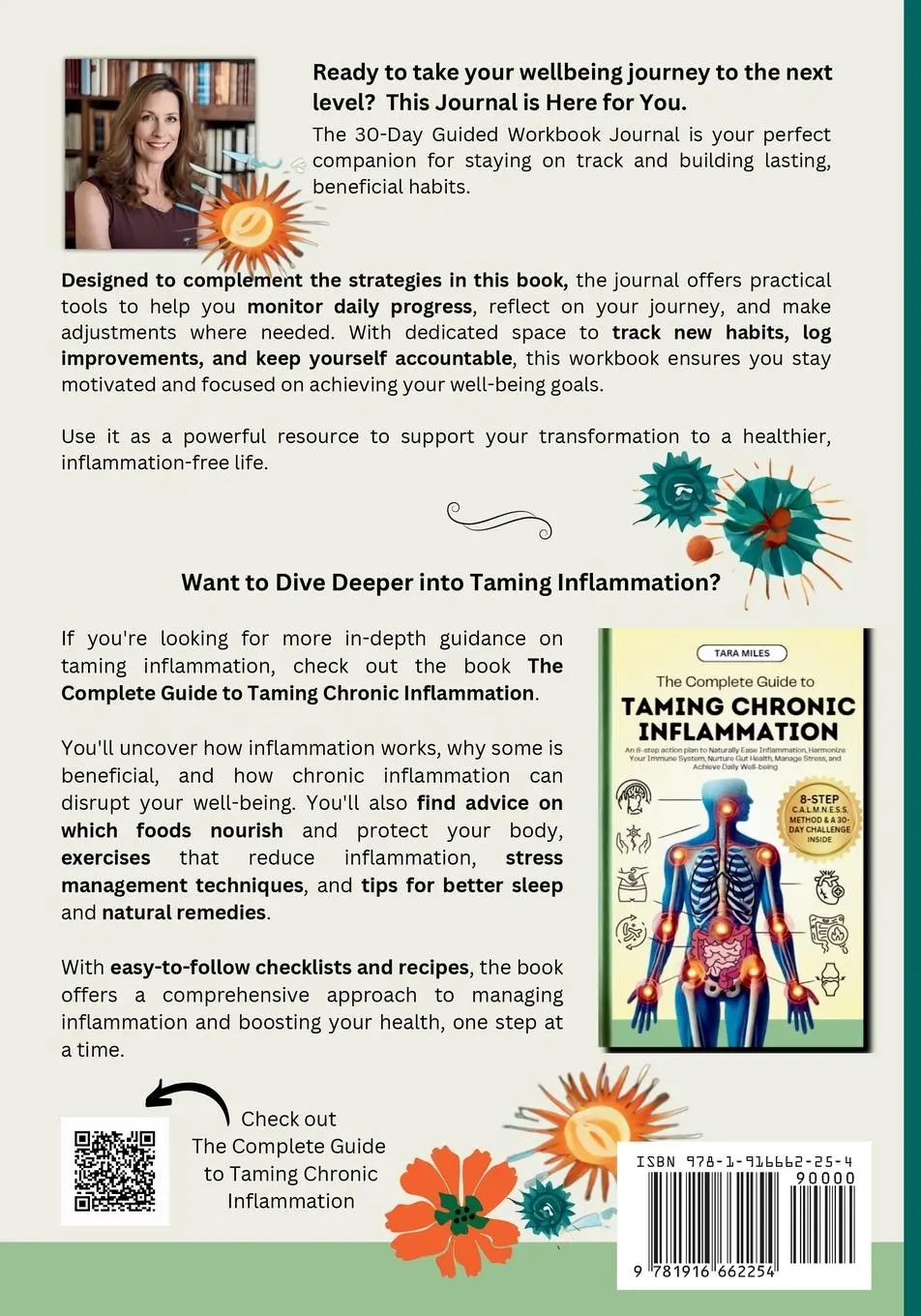 Rückseite: 9781916662254 | My Guided 30-Day Challenge Journal to Taming Chronic Inflammation