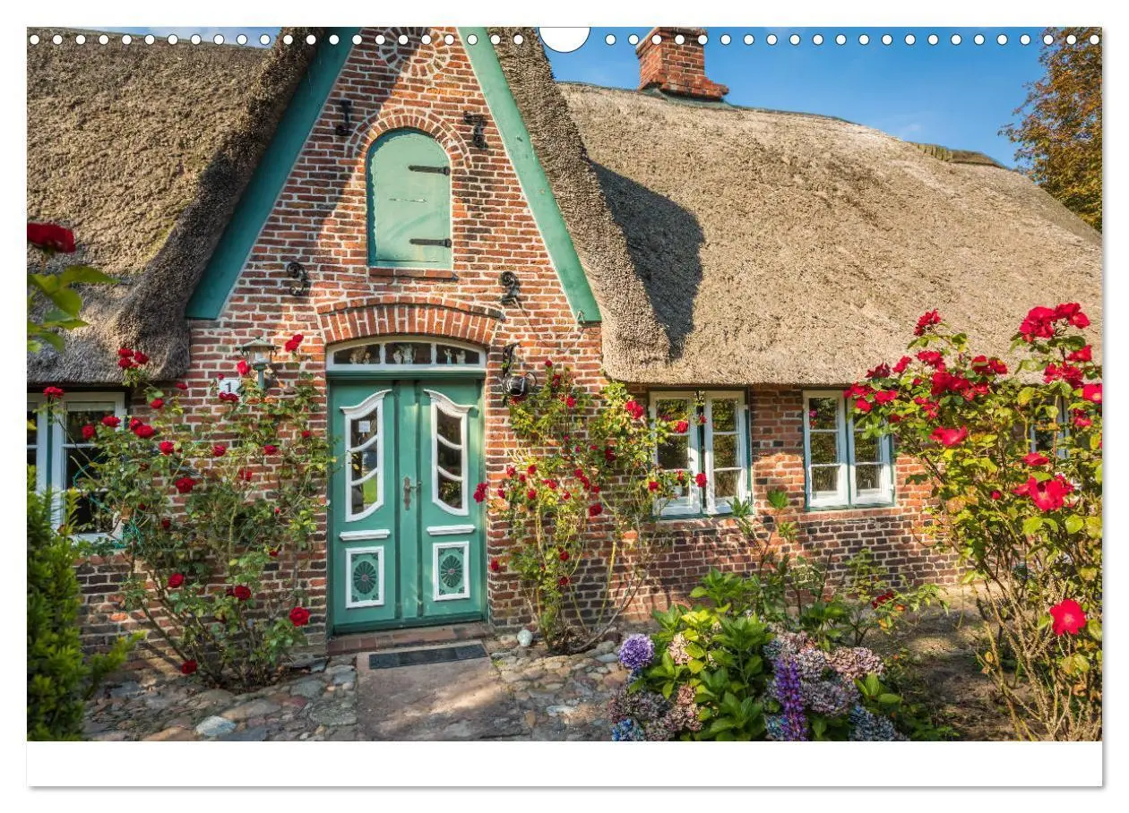 Bild: 9783435152254 | Sylter Friesenhäuser (Wandkalender 2025 DIN A3 quer), CALVENDO...