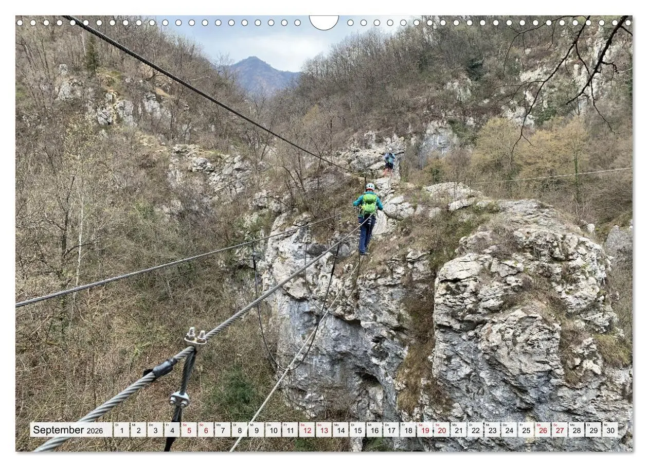Bild: 9783457482254 | Klettersteige in Norditalien (Wandkalender 2026 DIN A3 quer),...