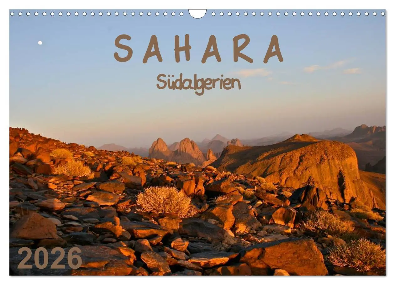 Cover: 9783516192254 | Sahara - Südalgerien (Wandkalender 2026 DIN A3 quer), CALVENDO...