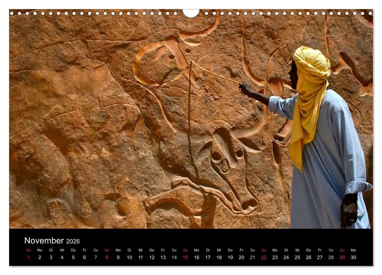 Bild: 9783516192254 | Sahara - Südalgerien (Wandkalender 2026 DIN A3 quer), CALVENDO...