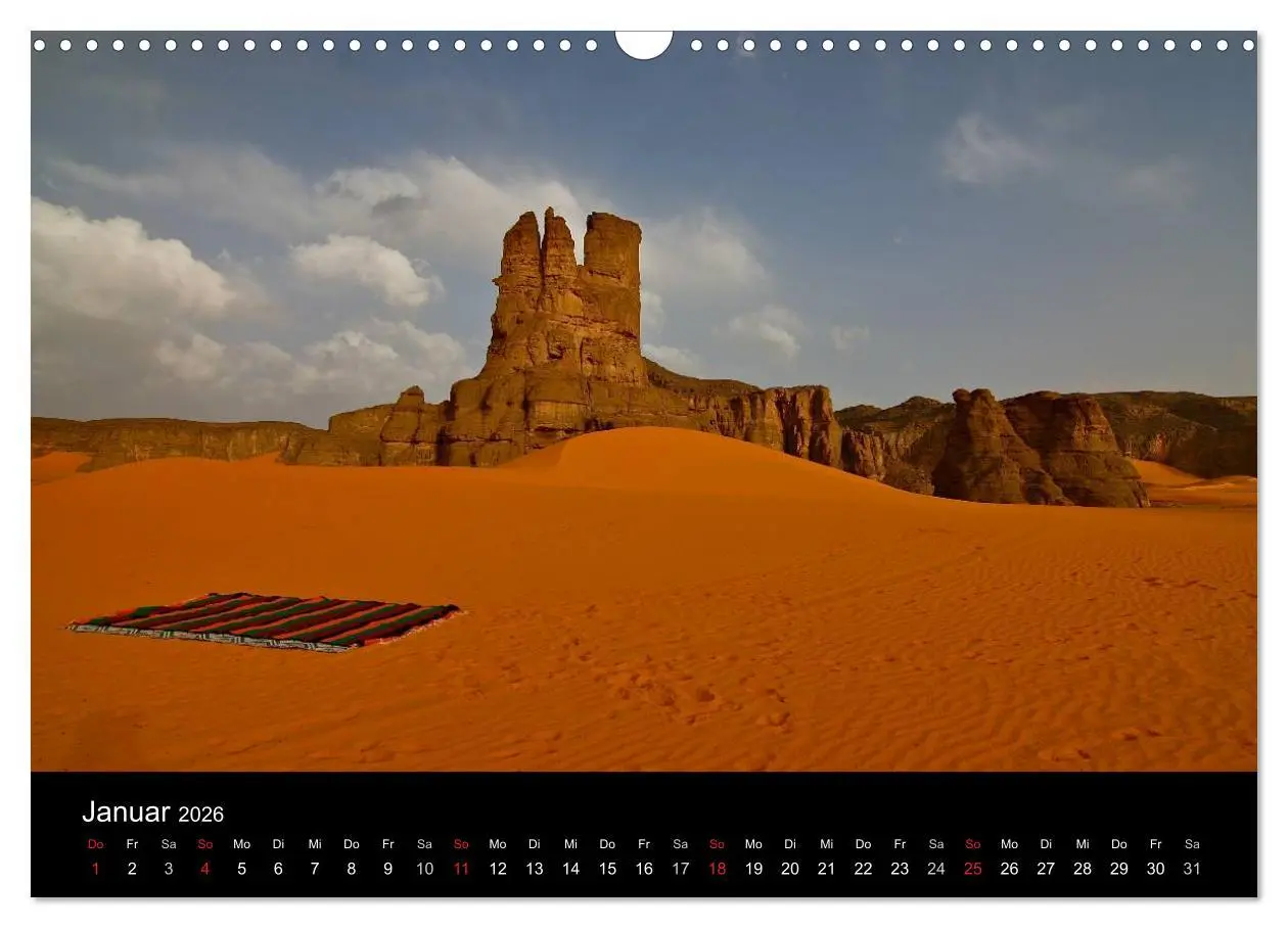 Bild: 9783516192254 | Sahara - Südalgerien (Wandkalender 2026 DIN A3 quer), CALVENDO...