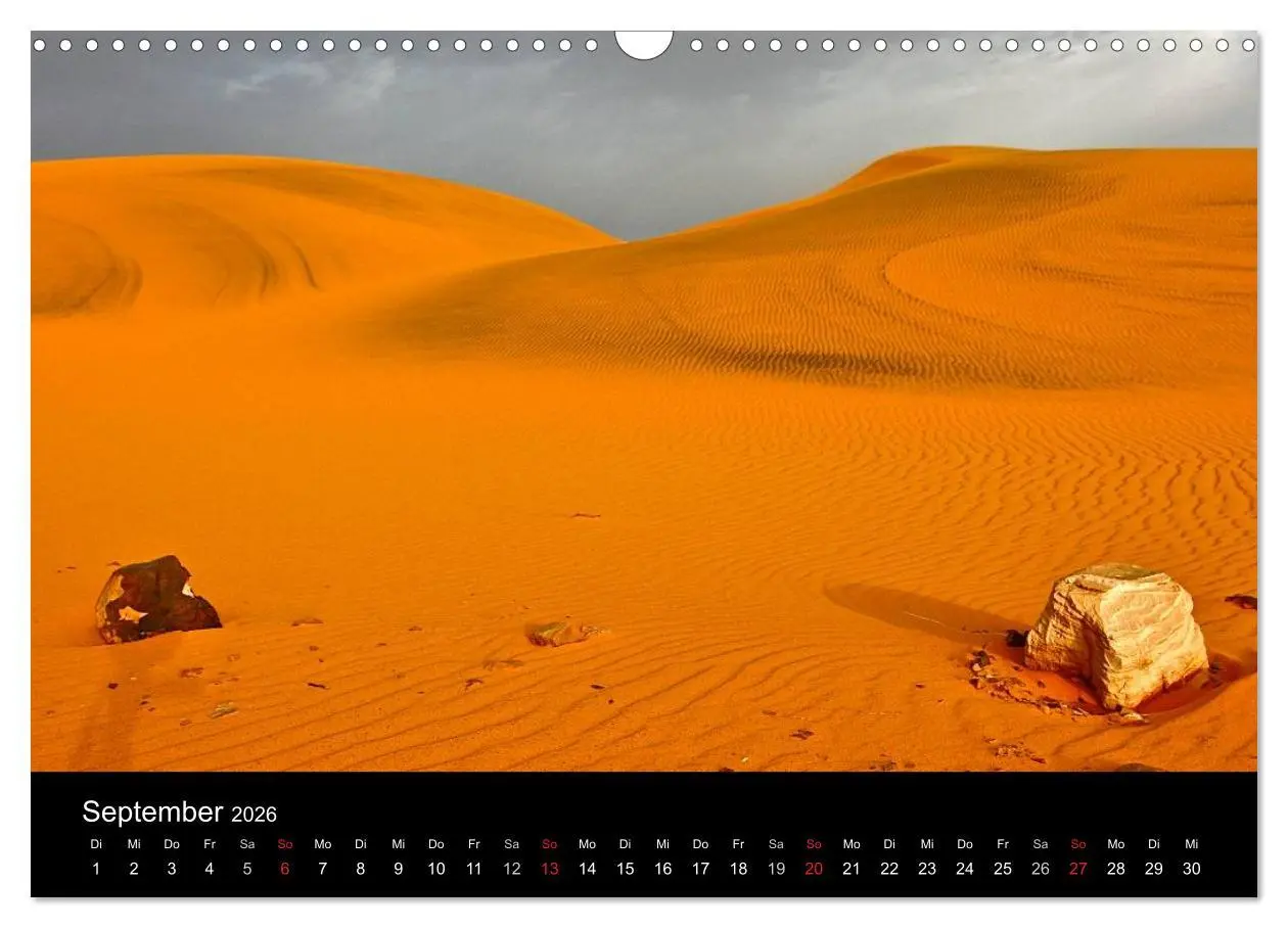 Bild: 9783516192254 | Sahara - Südalgerien (Wandkalender 2026 DIN A3 quer), CALVENDO...