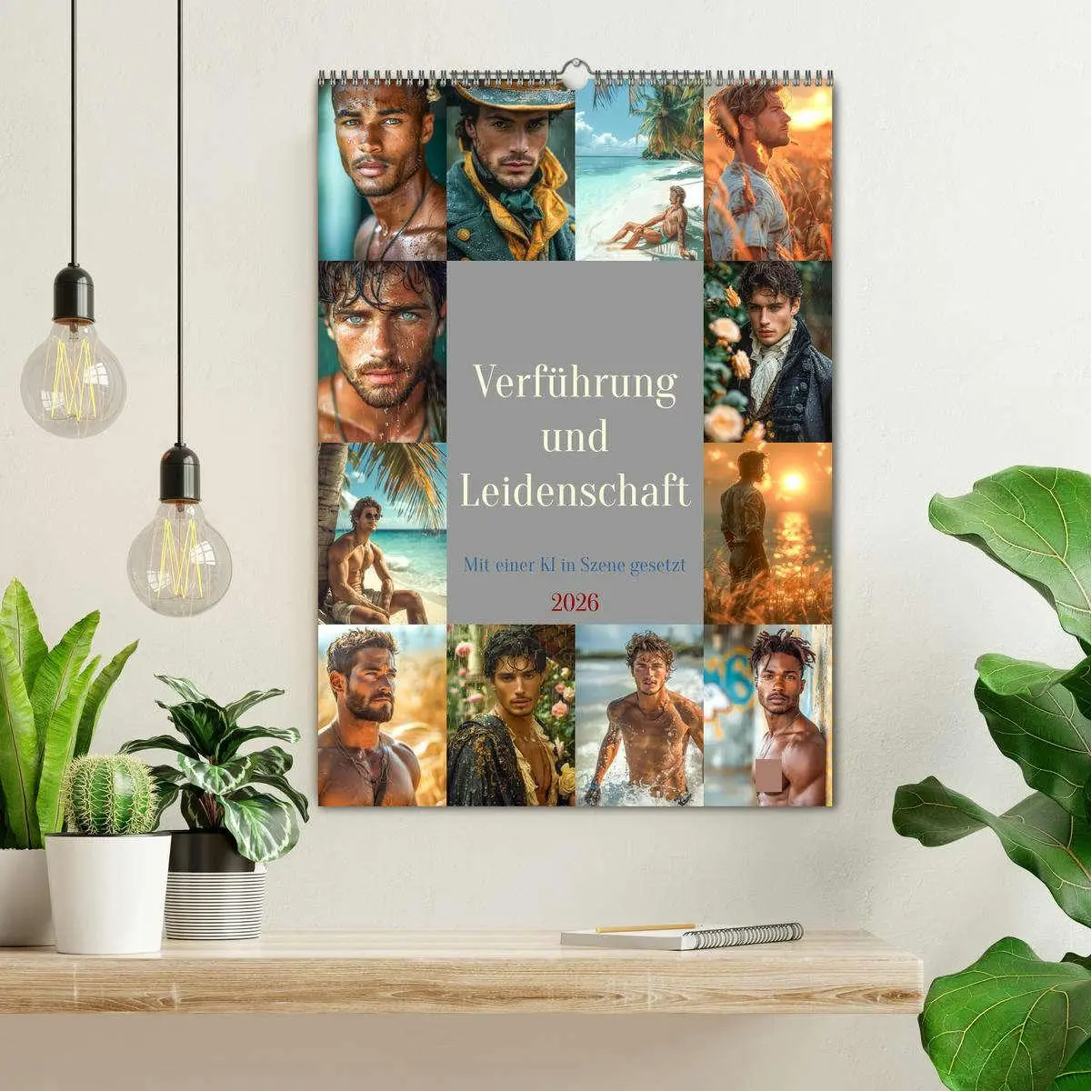Bild: 9783516262254 | Verführung und Leidenschaft (Wandkalender 2026 DIN A2 hoch),...