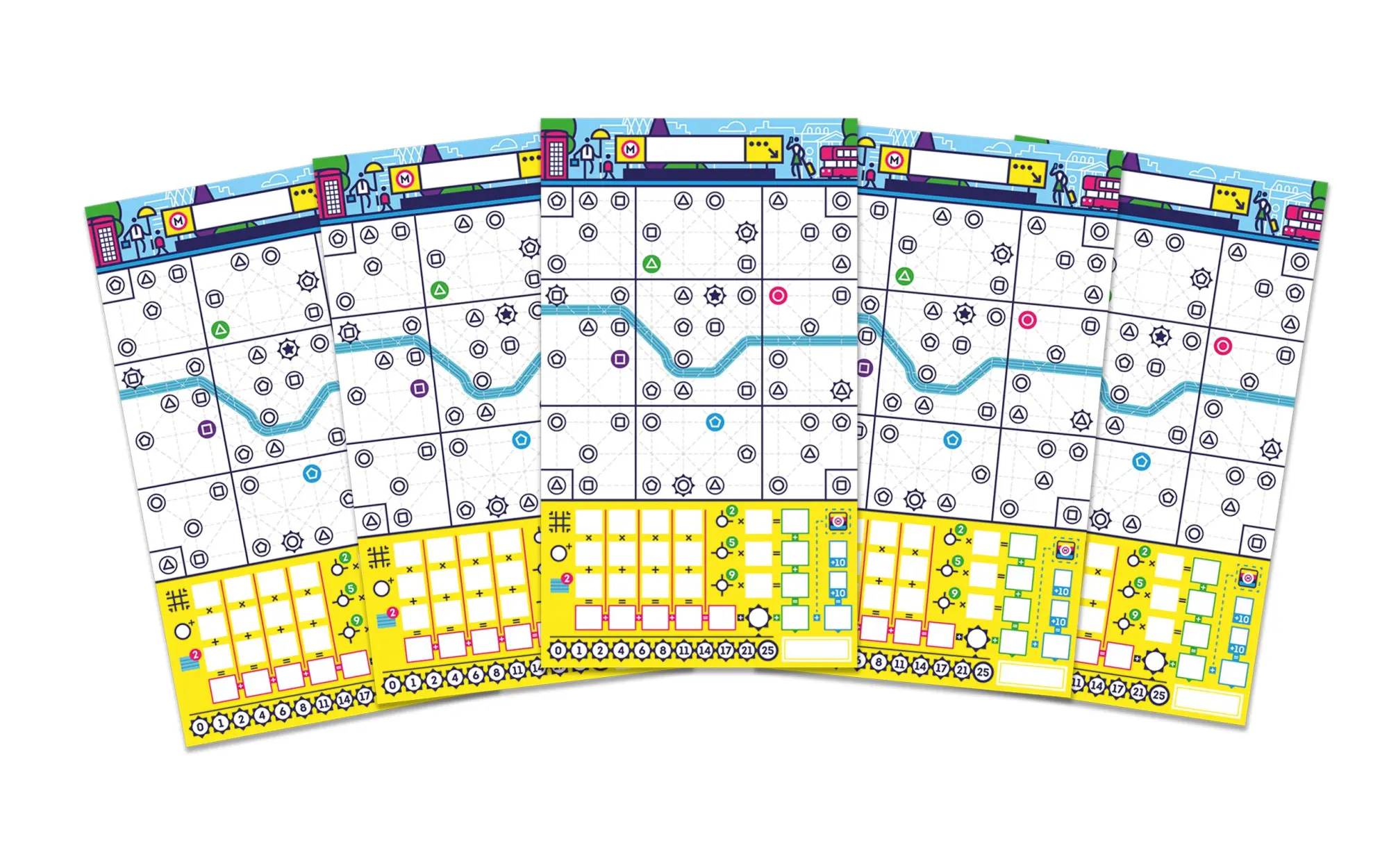 Cover: 4018928552354 | Next Station Bundle - Ersatzblöcke (5 St.) | Spiel | 5 Bde/Tle | 55235