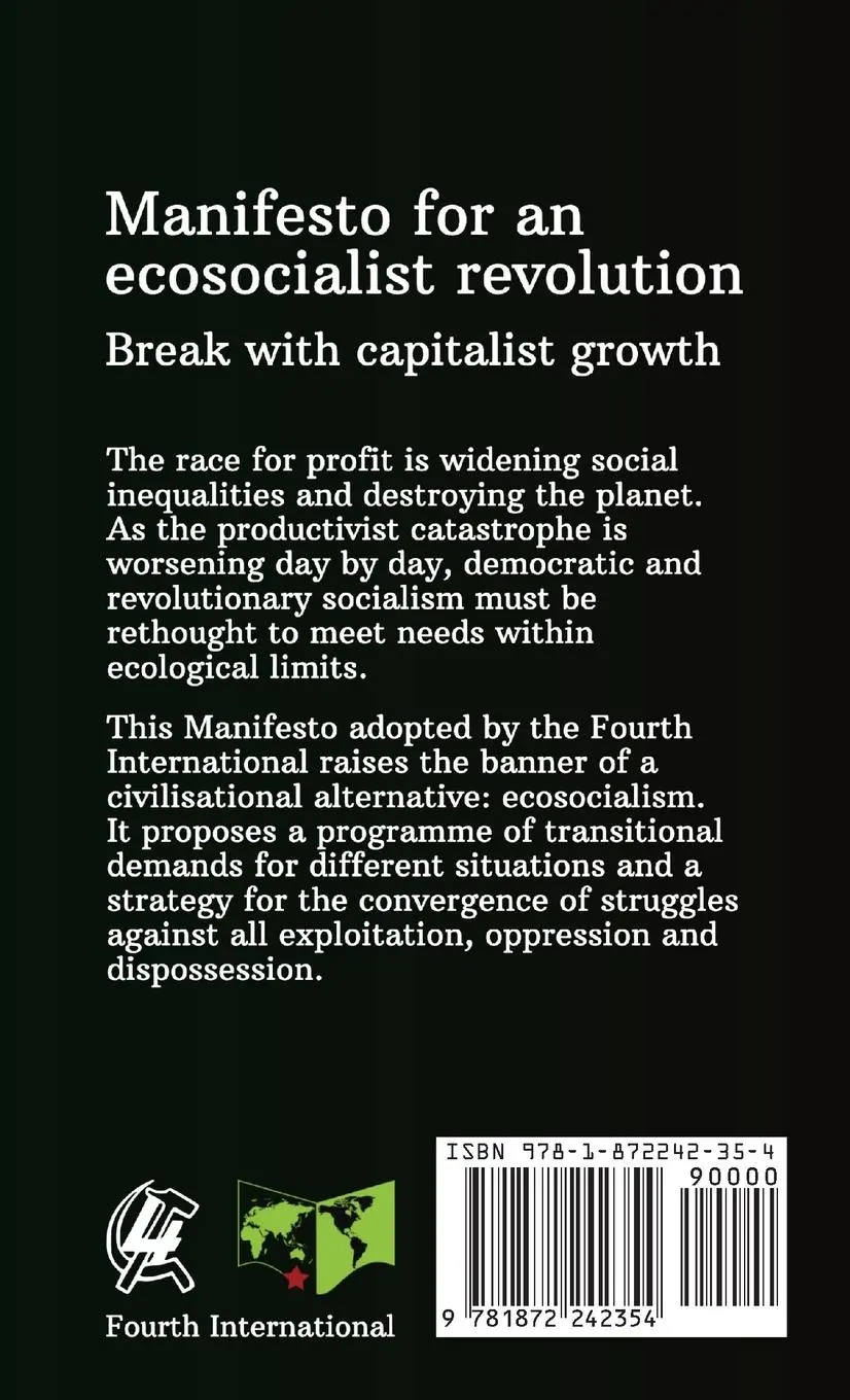 Rückseite: 9781872242354 | Manifesto for an ecosocialist revolution - Break with capitalist...
