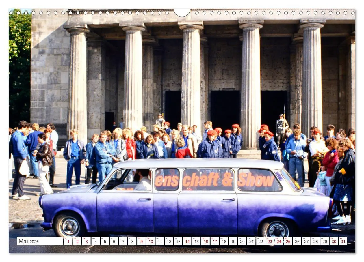 Bild: 9783457302354 | Trabi-Land DDR (Wandkalender 2026 DIN A3 quer), CALVENDO...