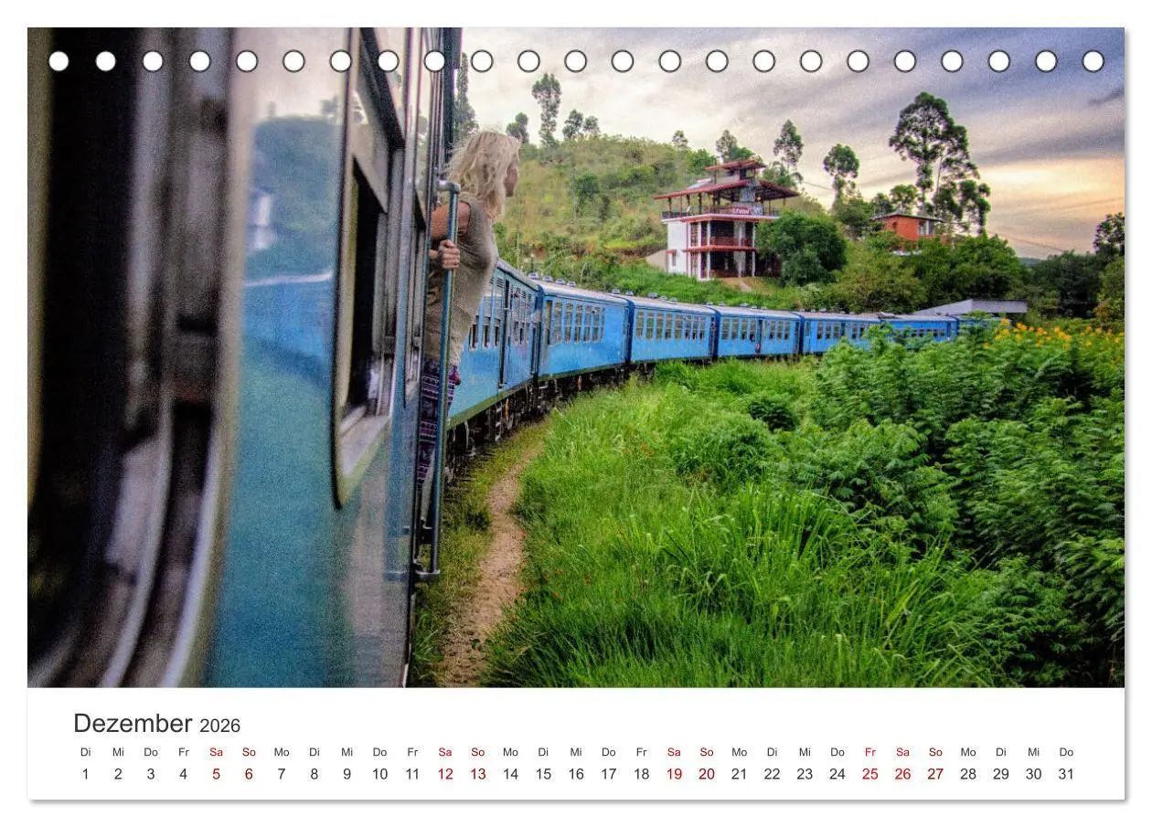 Bild: 9783457612354 | Sri Lanka - Eine einzigartige Trauminsel. (Tischkalender 2026 DIN...