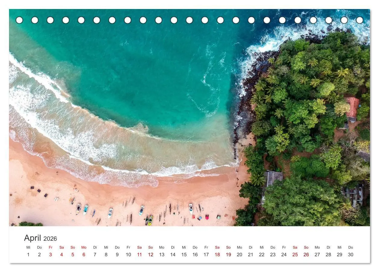 Bild: 9783457612354 | Sri Lanka - Eine einzigartige Trauminsel. (Tischkalender 2026 DIN...