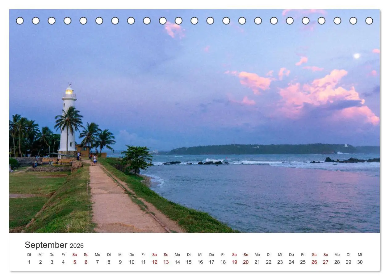 Bild: 9783457612354 | Sri Lanka - Eine einzigartige Trauminsel. (Tischkalender 2026 DIN...