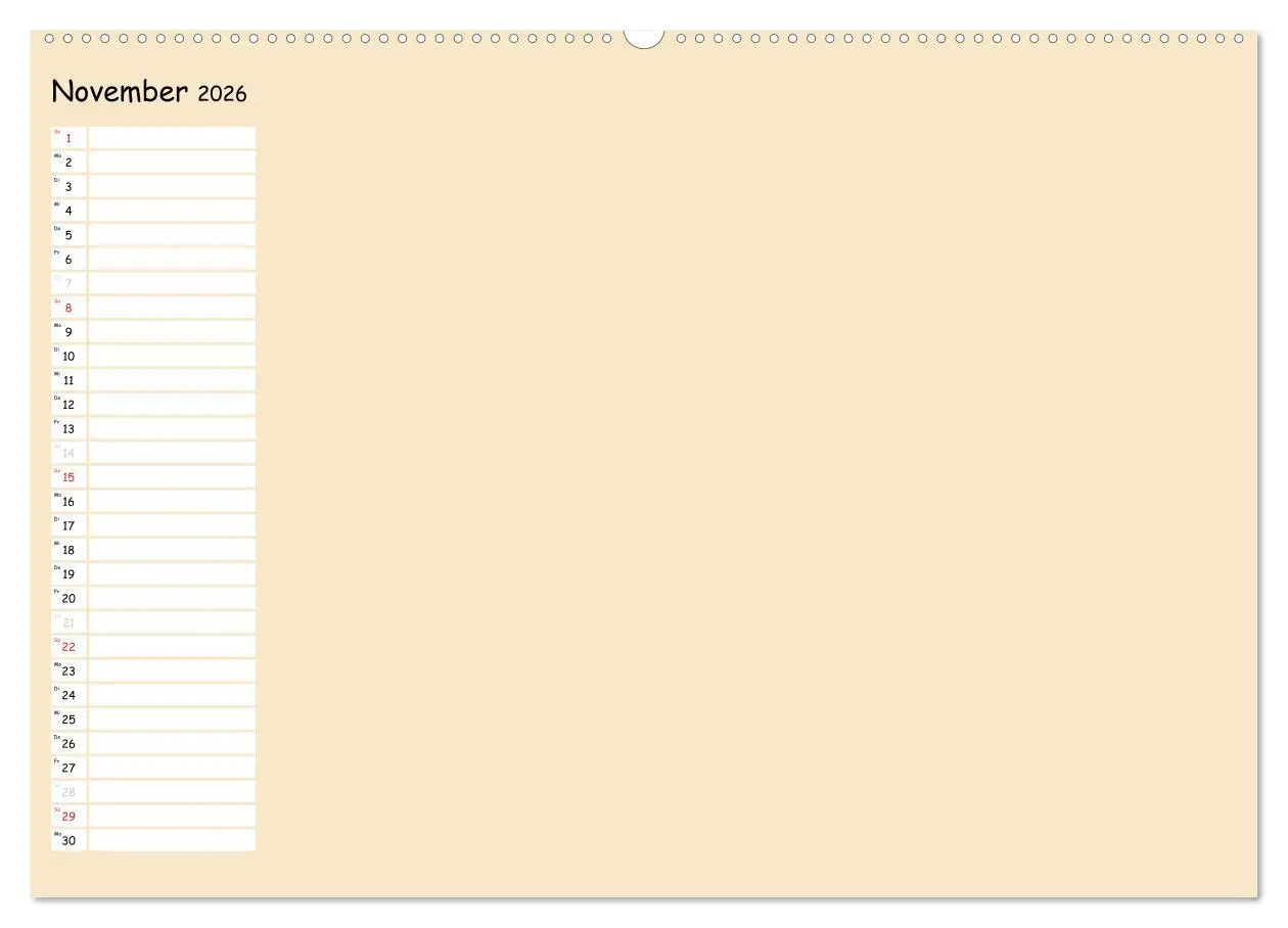 Bild: 9783516012354 | Bunter Bastelkalender (Wandkalender 2026 DIN A2 quer), CALVENDO...