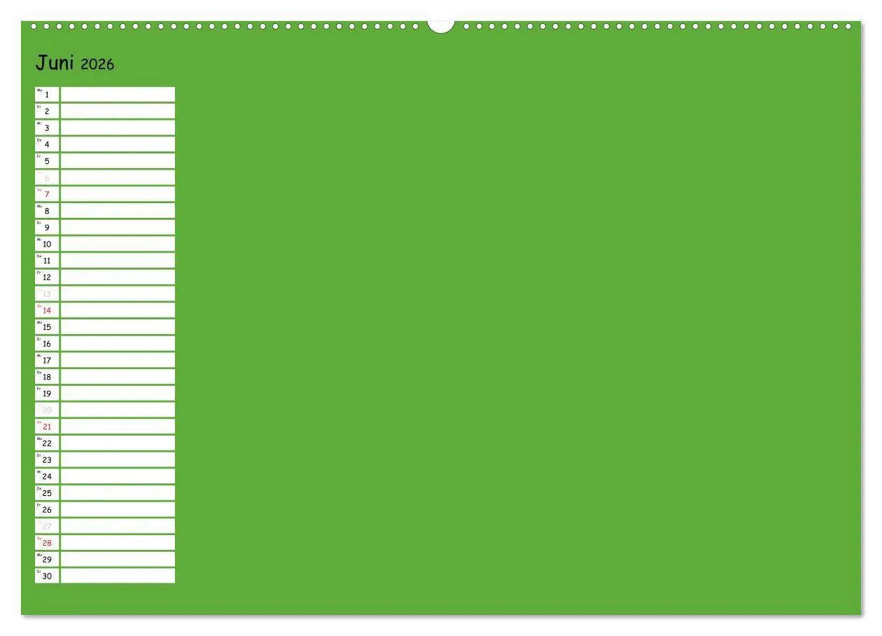 Bild: 9783516012354 | Bunter Bastelkalender (Wandkalender 2026 DIN A2 quer), CALVENDO...