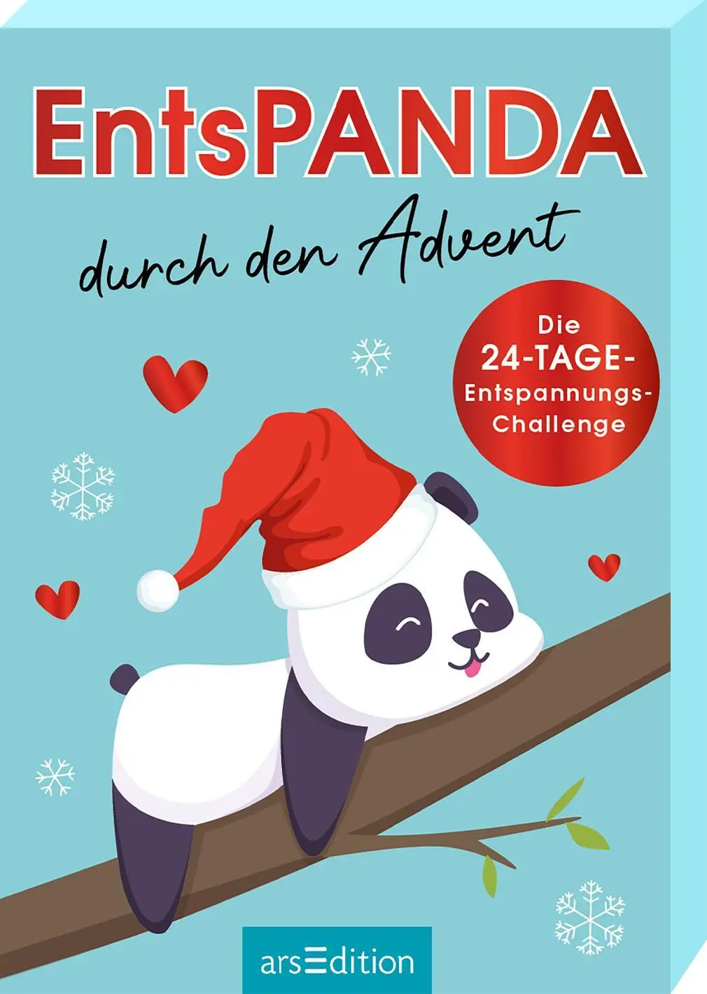 Cover: 9783845862354 | EntsPANDA durch den Advent | Die 24-Tage-Entspannungs-Challenge | Buch