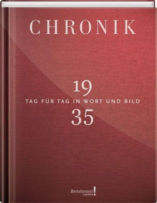 Cover: 9783945302354 | Chronik 1935 | Tag für Tag in Wort und Bild | Buch | 240 S. | Deutsch