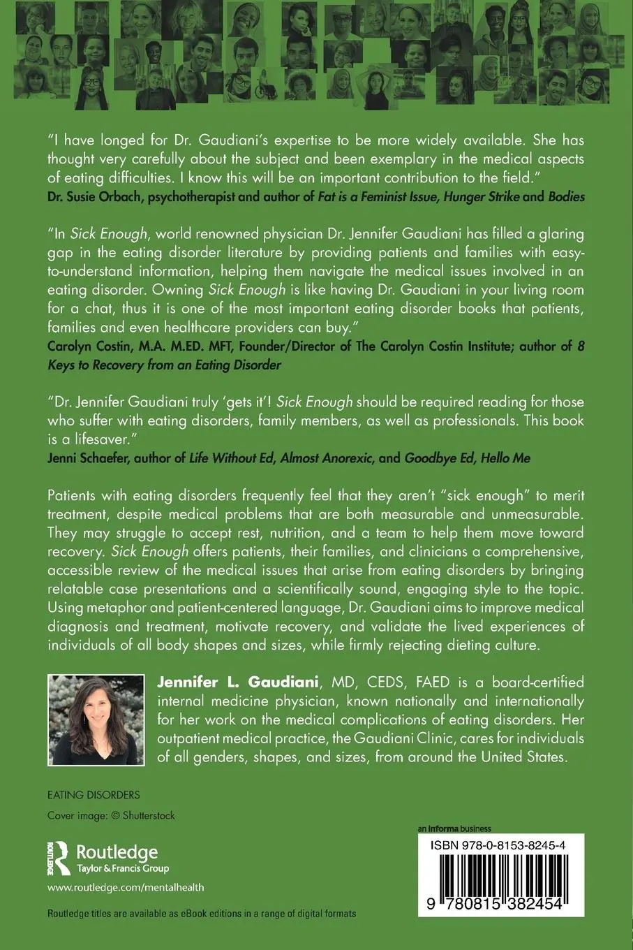 Rückseite: 9780815382454 | Sick Enough | A Guide to the Medical Complications of Eating Disorders