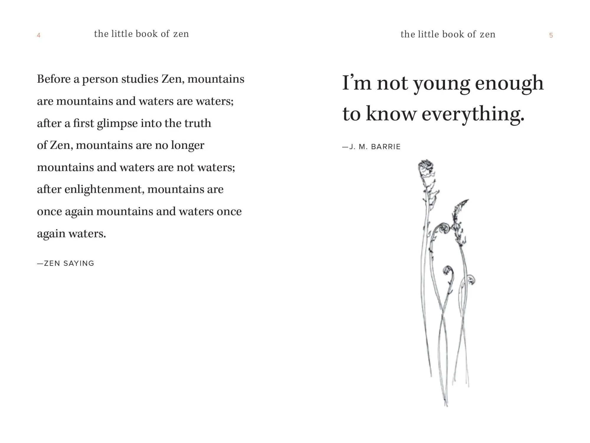Bild: 9781523512454 | The Little Book of Zen | Sayings, Parables, Meditations &amp; Haiku | Buch