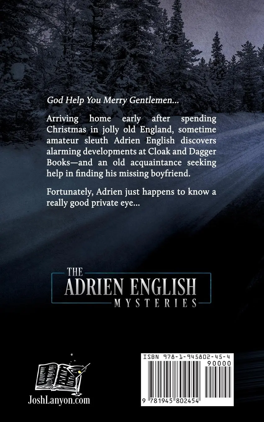 Rückseite: 9781945802454 | So This is Christmas | The Adrien English Mysteries 6 | Josh Lanyon