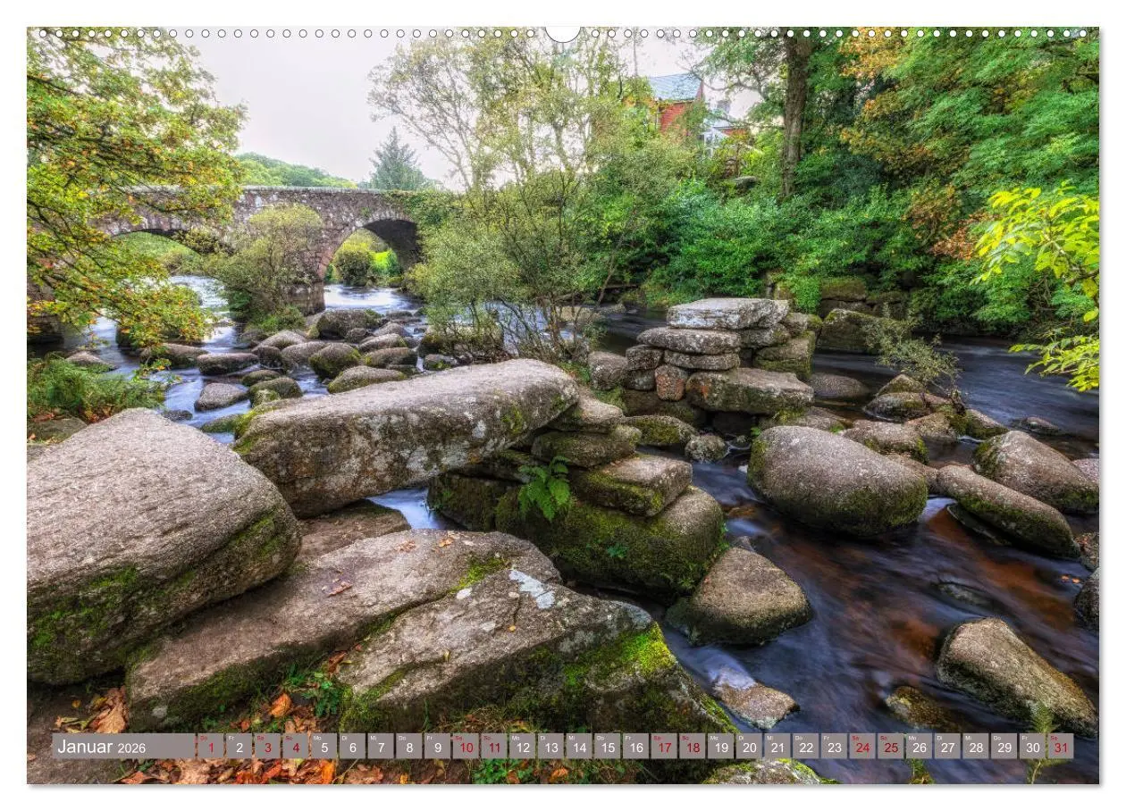 Bild: 9783457842454 | Dartmoor, herbe Schönheit im Süden Englands (Wandkalender 2026 DIN...