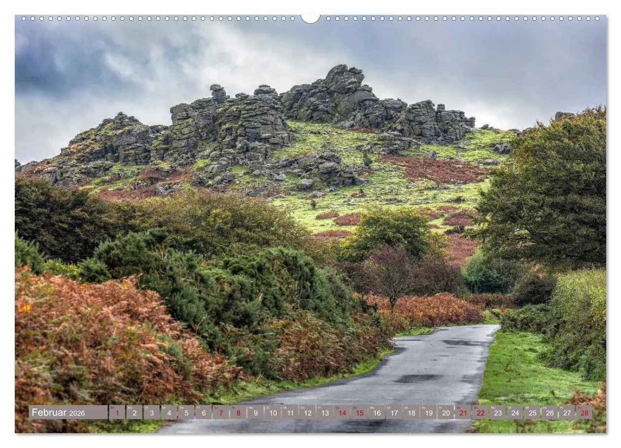 Bild: 9783457842454 | Dartmoor, herbe Schönheit im Süden Englands (Wandkalender 2026 DIN...