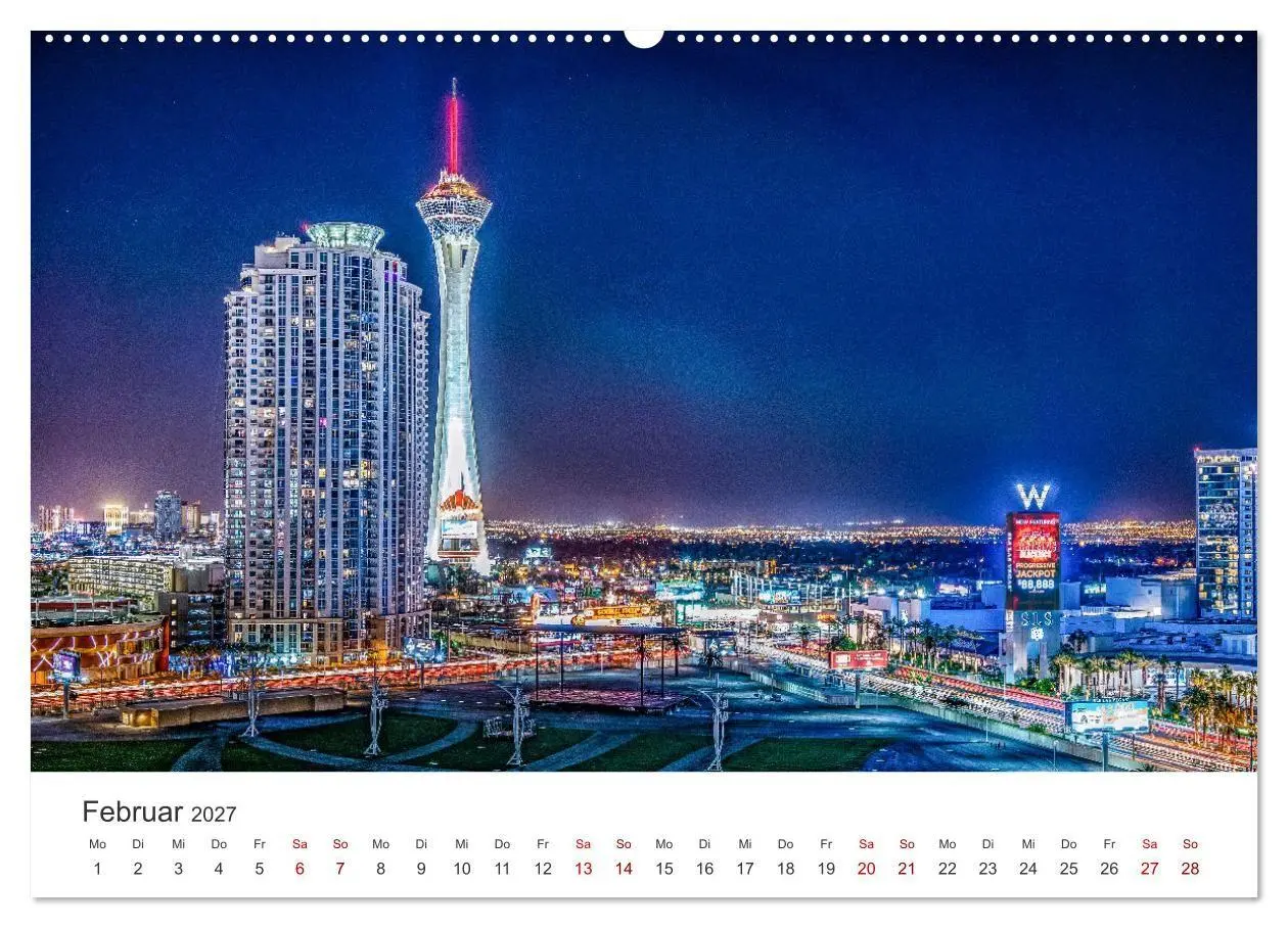 Bild: 9783569332454 | Las Vegas - Die Hauptstadt der Unterhaltung. (Wandkalender 2027 DIN...