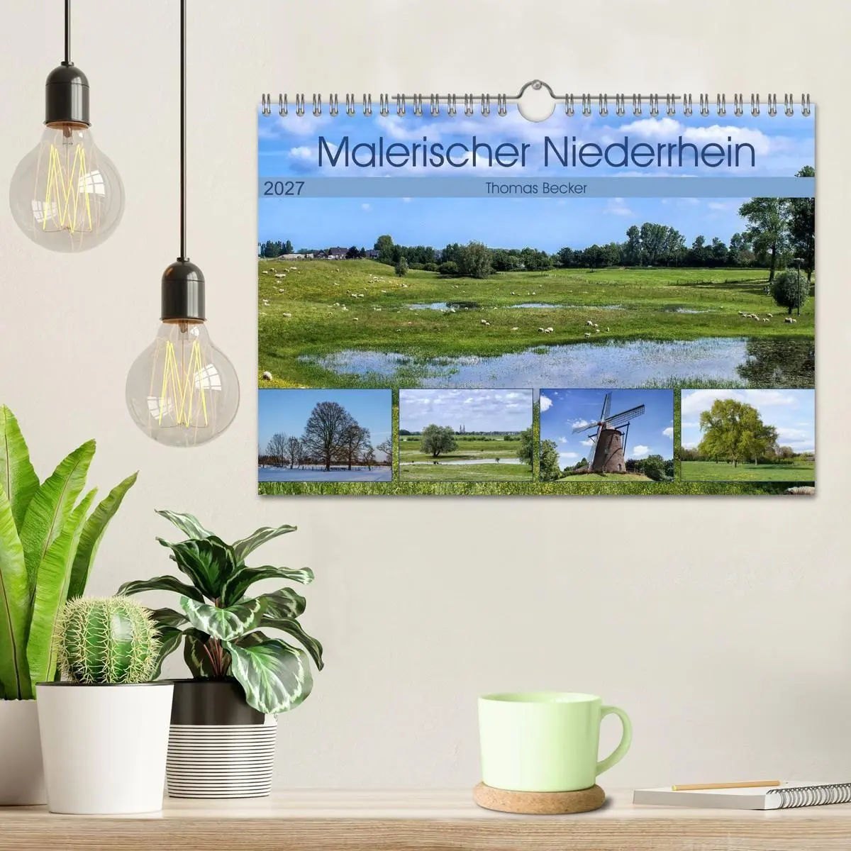 Bild: 9783569882454 | Malerischer Niederrhein (Wandkalender 2027 DIN A4 quer), CALVENDO...