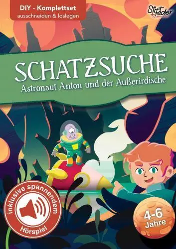Cover: 9789403782454 | Schatzsuche "Astronaut Anton und der Außerirdische" inkl....