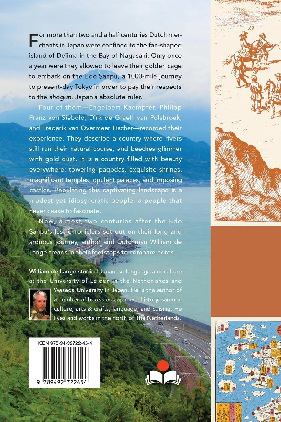 Rückseite: 9789492722454 | Walking the Edo Sanpu | Nagasaki to Tokyo in Dutch Footsteps | Lange