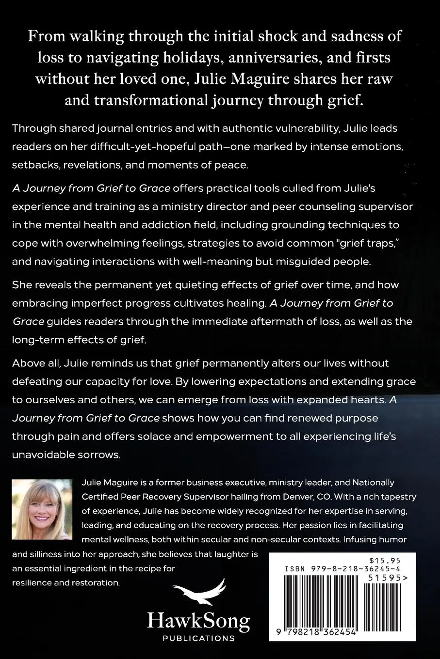 Rückseite: 9798218362454 | From Grief to Grace | Julie Maguire | Taschenbuch | Englisch | 2024