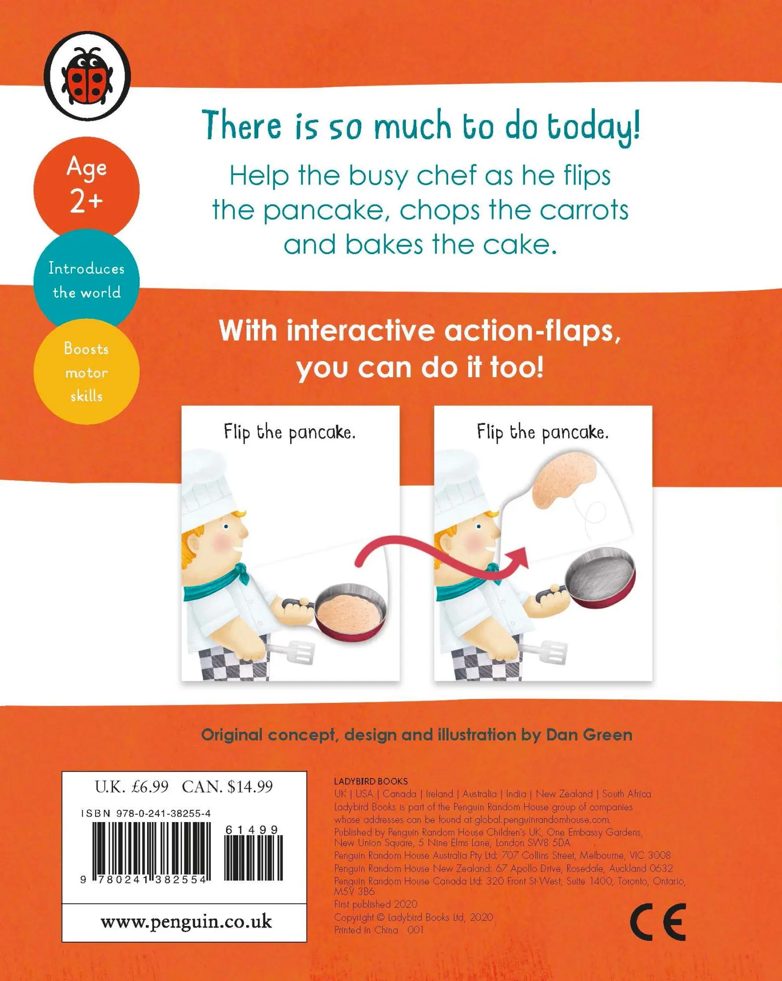 Rückseite: 9780241382554 | Busy Day: Chef | An action play book | Dan Green | Buch | Englisch