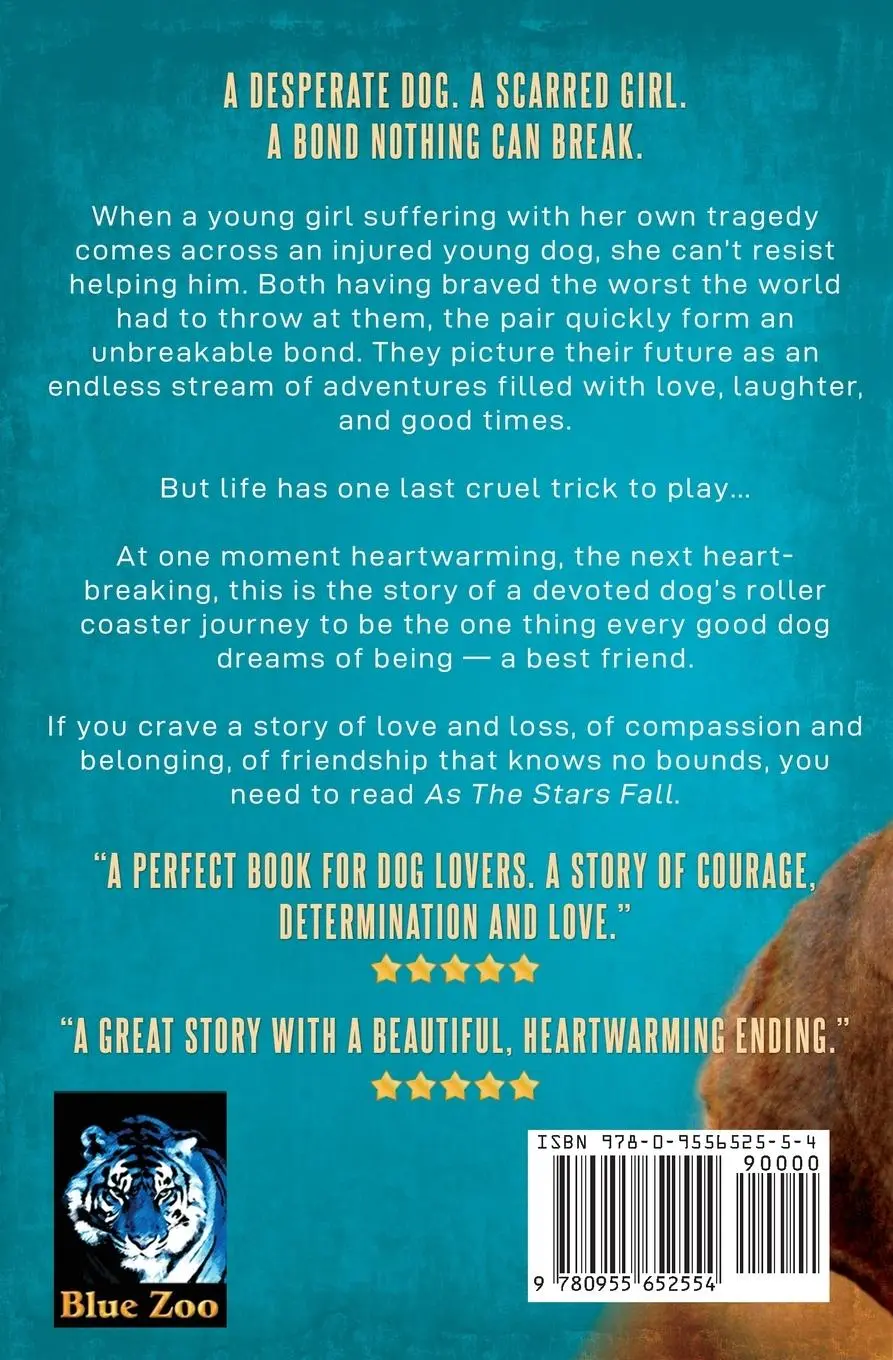 Rückseite: 9780955652554 | As The Stars Fall | A Book for Dog Lovers | Steve N Lee | Taschenbuch