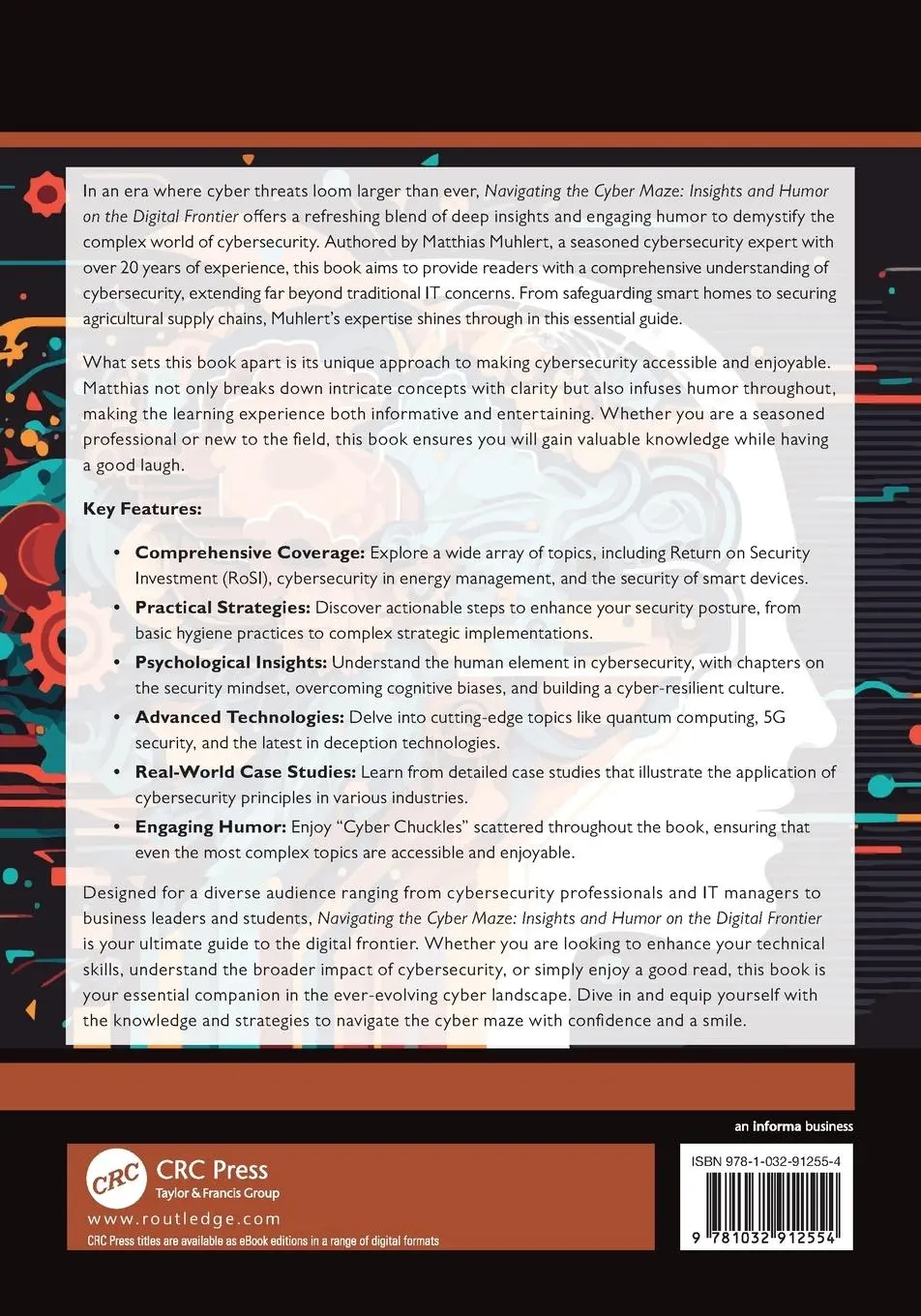 Rückseite: 9781032912554 | Navigating the Cyber Maze | Insights and Humor on the Digital Frontier