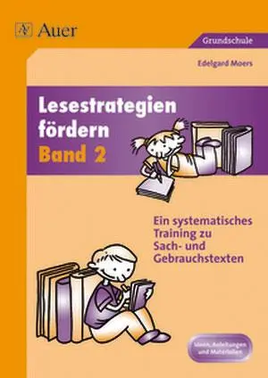 Cover: 9783403062554 | Lesestrategien fördern, Band 2 | Edelgard Moers | Taschenbuch | 96 S.