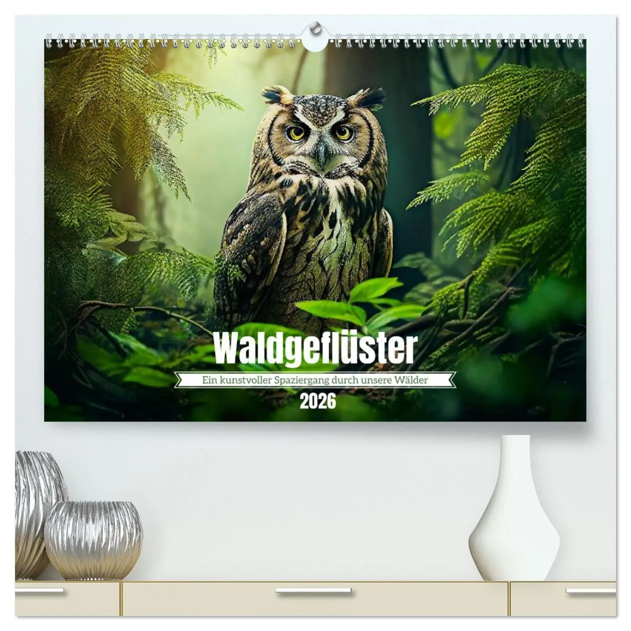 Cover: 9783457382554 | Waldgeflüster - ein kunstvoller Spaziergang durch unsere Wälder...