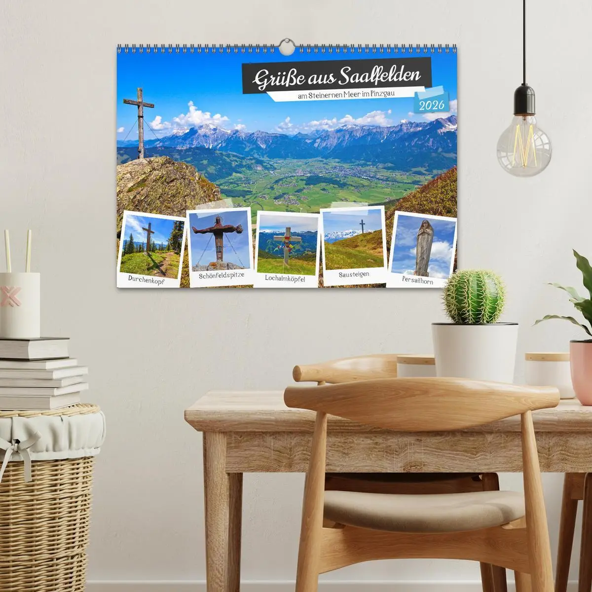 Bild: 9783457452554 | Grüße aus Saalfelden (Wandkalender 2026 DIN A3 quer), CALVENDO...