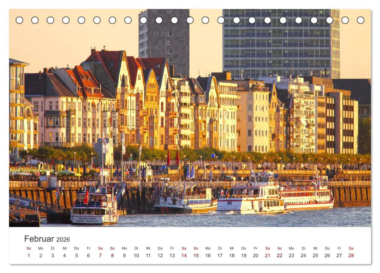 Bild: 9783457762554 | Düsseldorf - Tradition und Moderne am Rhein (Tischkalender 2026 DIN...