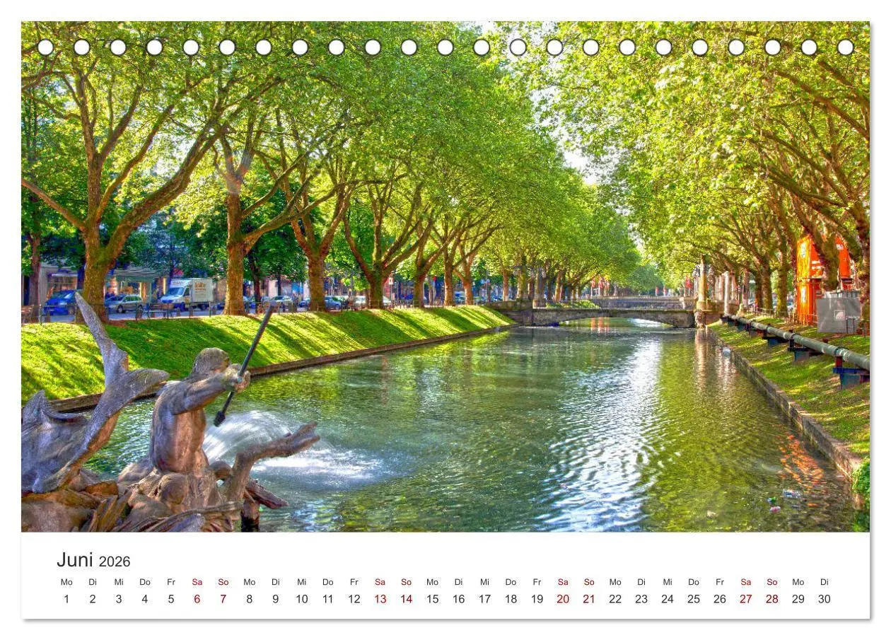 Bild: 9783457762554 | Düsseldorf - Tradition und Moderne am Rhein (Tischkalender 2026 DIN...