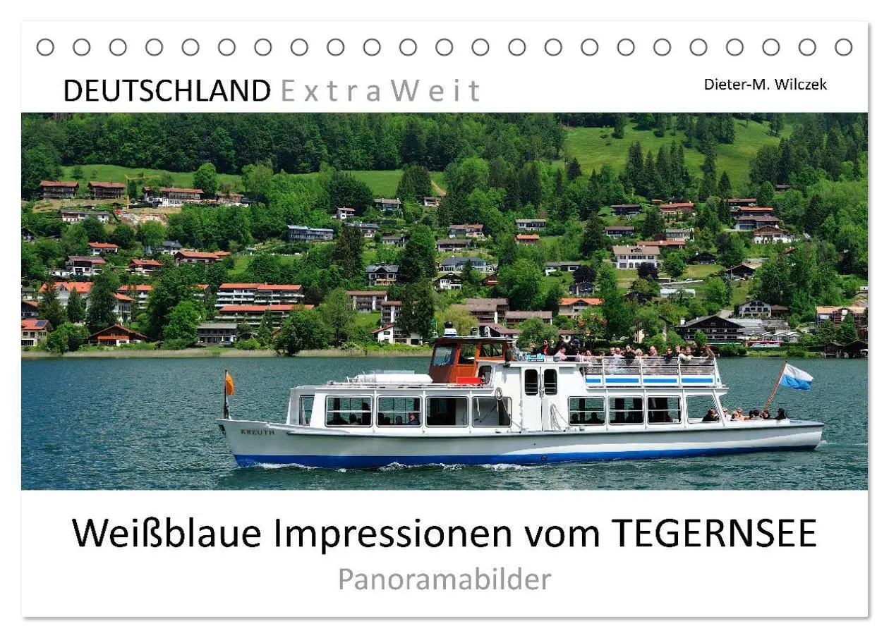 Cover: 9783457832554 | Weißblaue Impressionen vom Tegernsee (Tischkalender 2026 DIN A5...