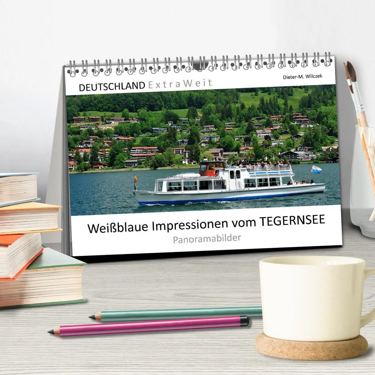 Bild: 9783457832554 | Weißblaue Impressionen vom Tegernsee (Tischkalender 2026 DIN A5...