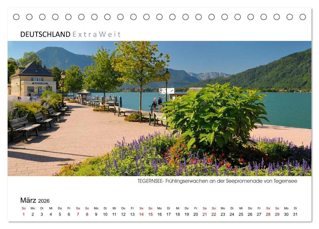 Bild: 9783457832554 | Weißblaue Impressionen vom Tegernsee (Tischkalender 2026 DIN A5...